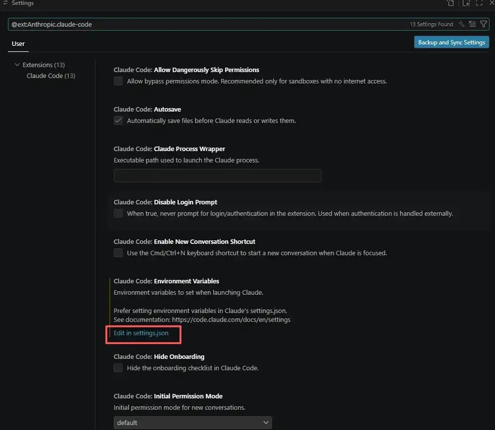 Claude Code for VS Code 怎么配置步骤截图 13